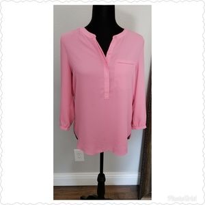 NYDJ pink blouse